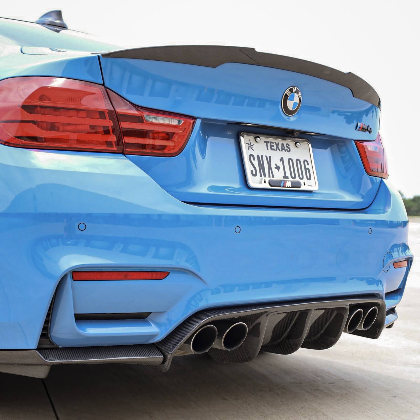 BMW F8x M3/M4 Carbon Fiber V Style Rear Diffuser