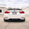 F8x M3/M4 PSM Style Carbon Fiber 4PC Diffuser