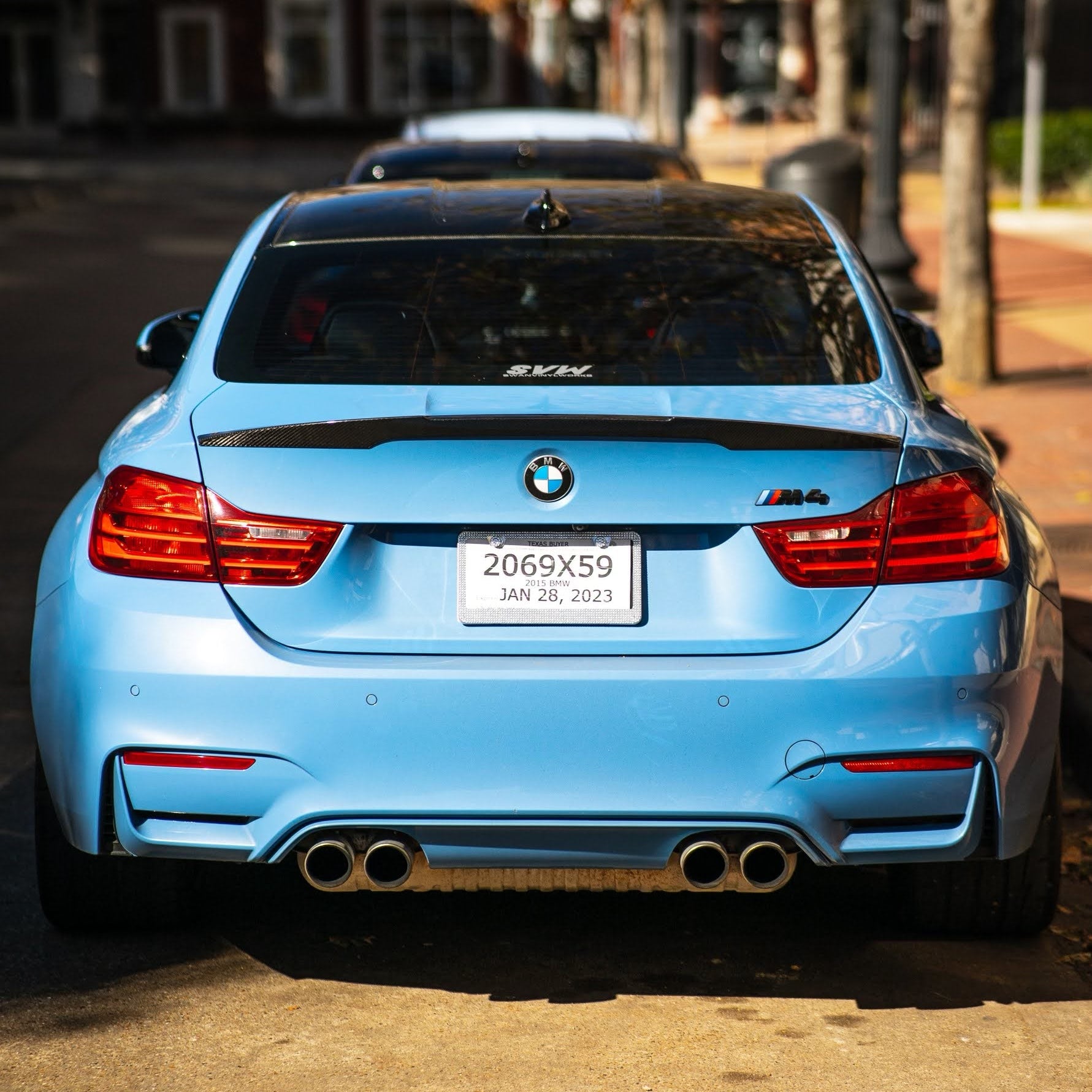 F82 M4 Carbon Fiber M-performance Trunk Spoiler