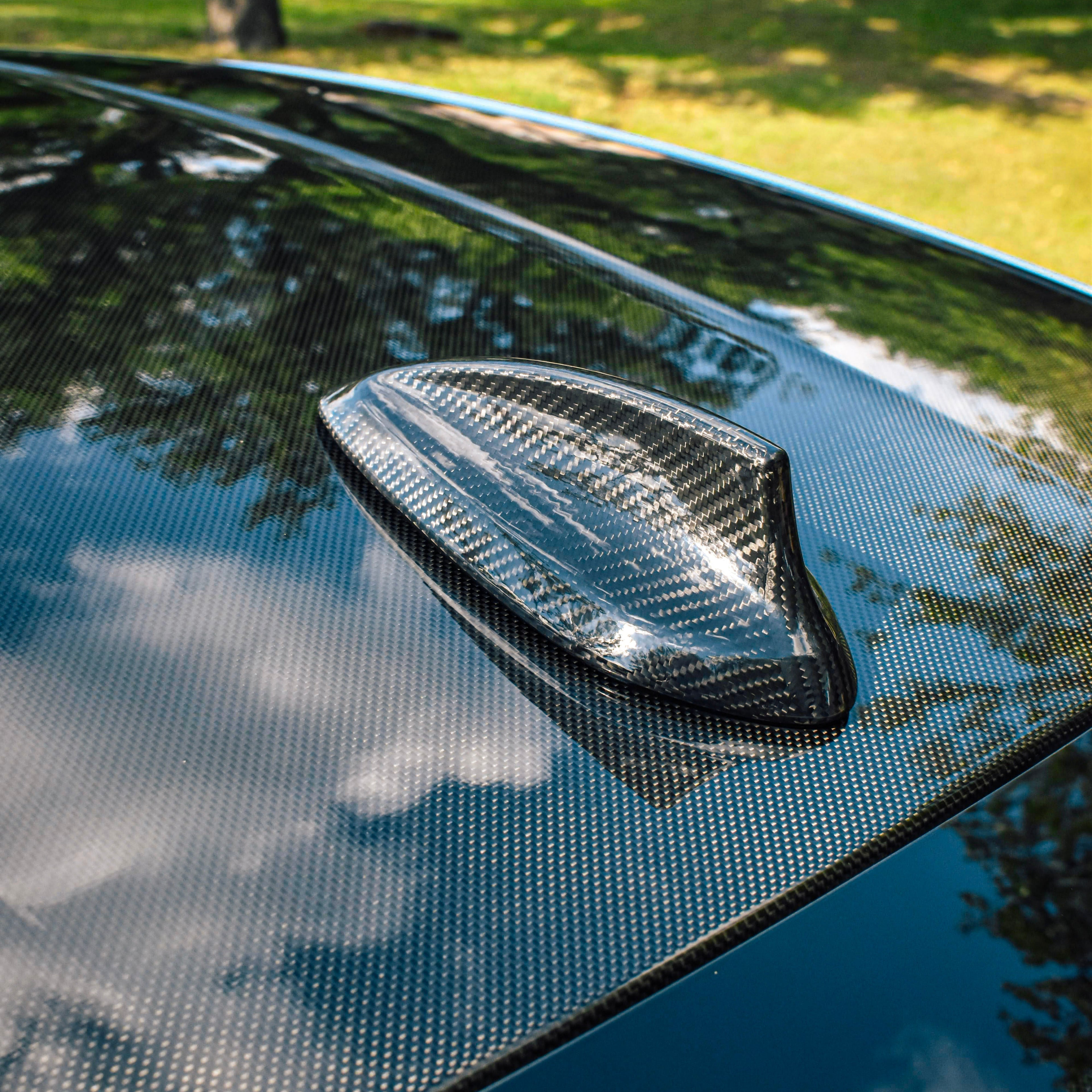 Carbon Fiber Shark Fin Antenna Cover for F & G chassis