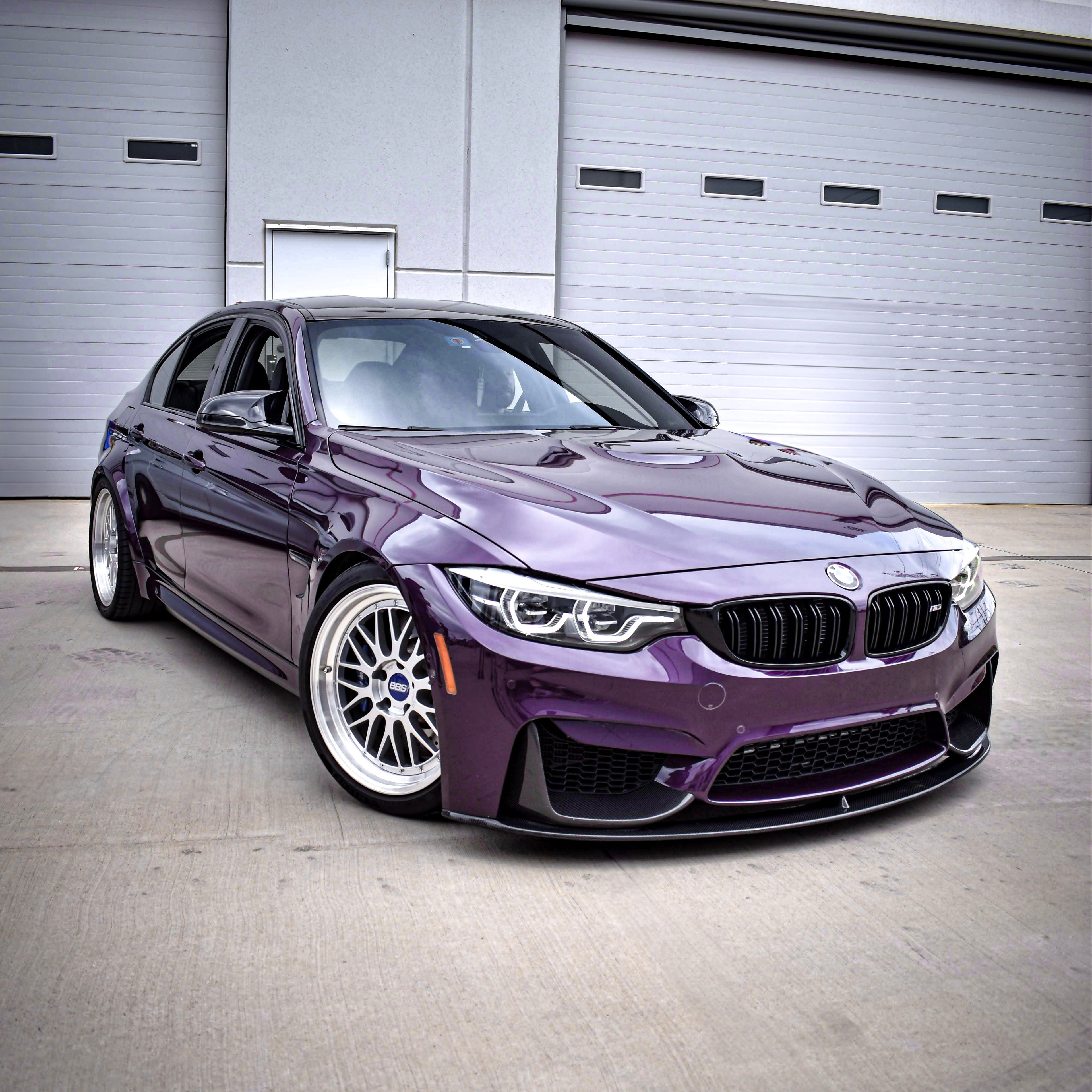 F8x M3/M4 Plastic M Performance Style Front Lip Kit