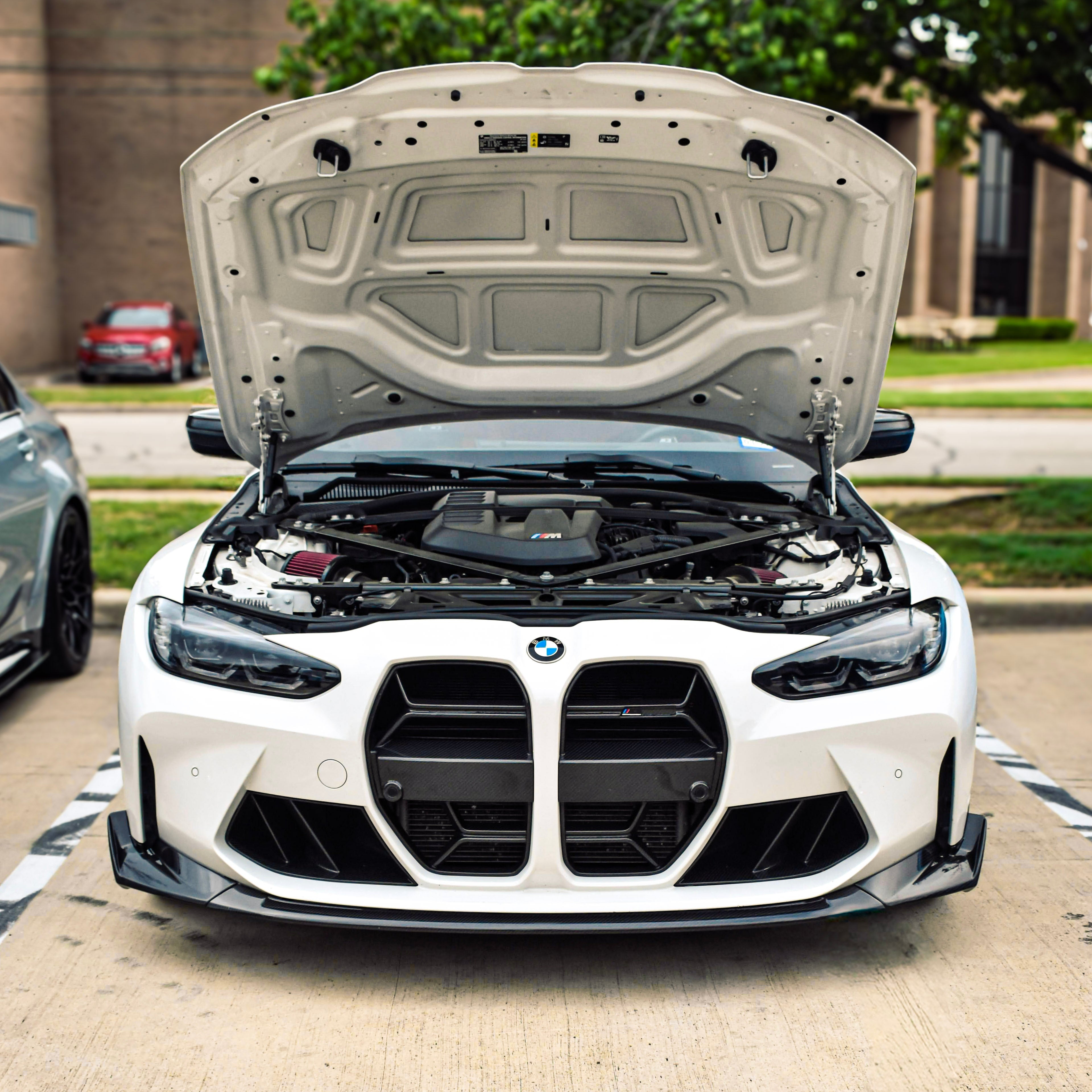 G8x M3/M4 Carbon Fiber CSL Style 3pc Front Splitter