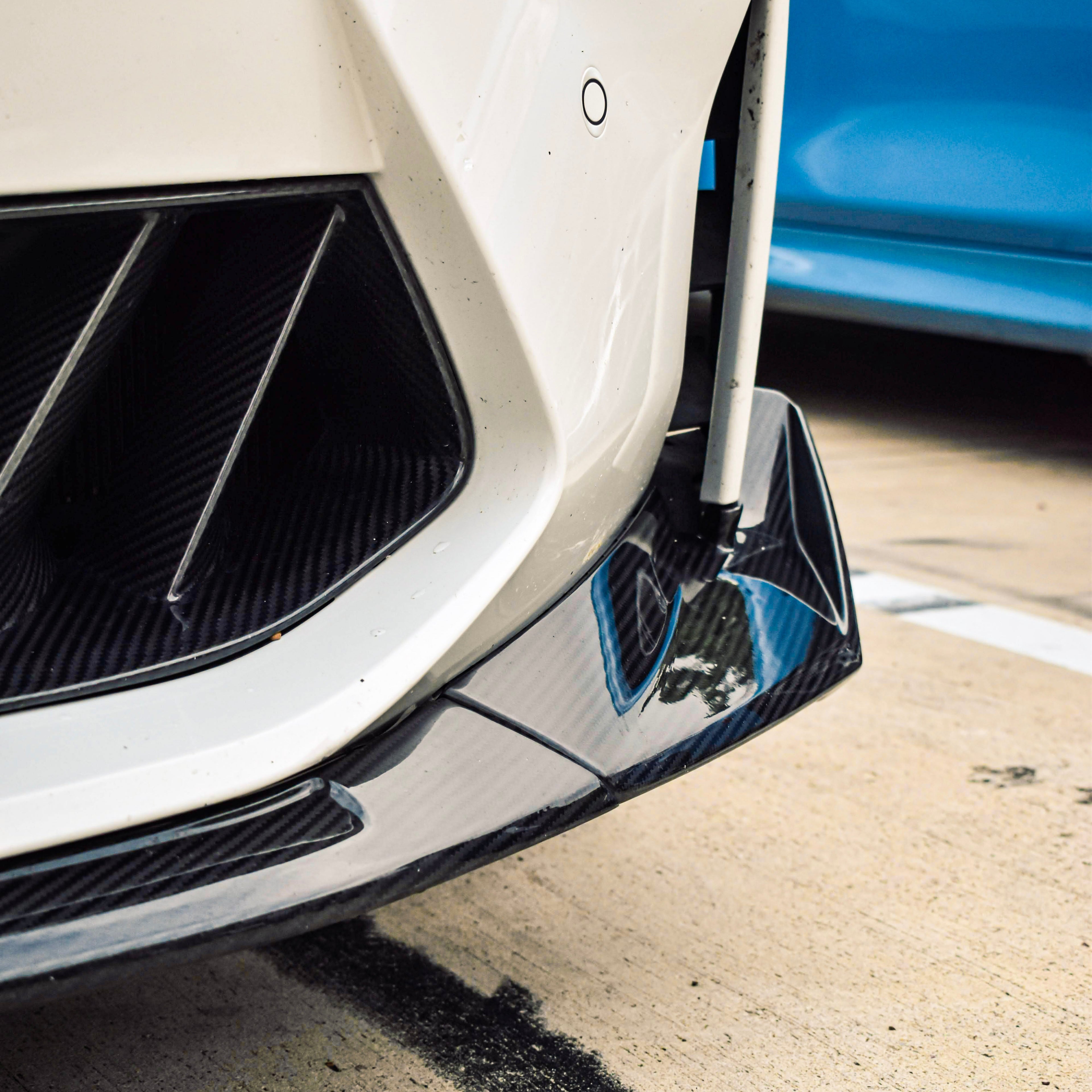 G8x M3/M4 Carbon Fiber CSL Style 3pc Front Splitter