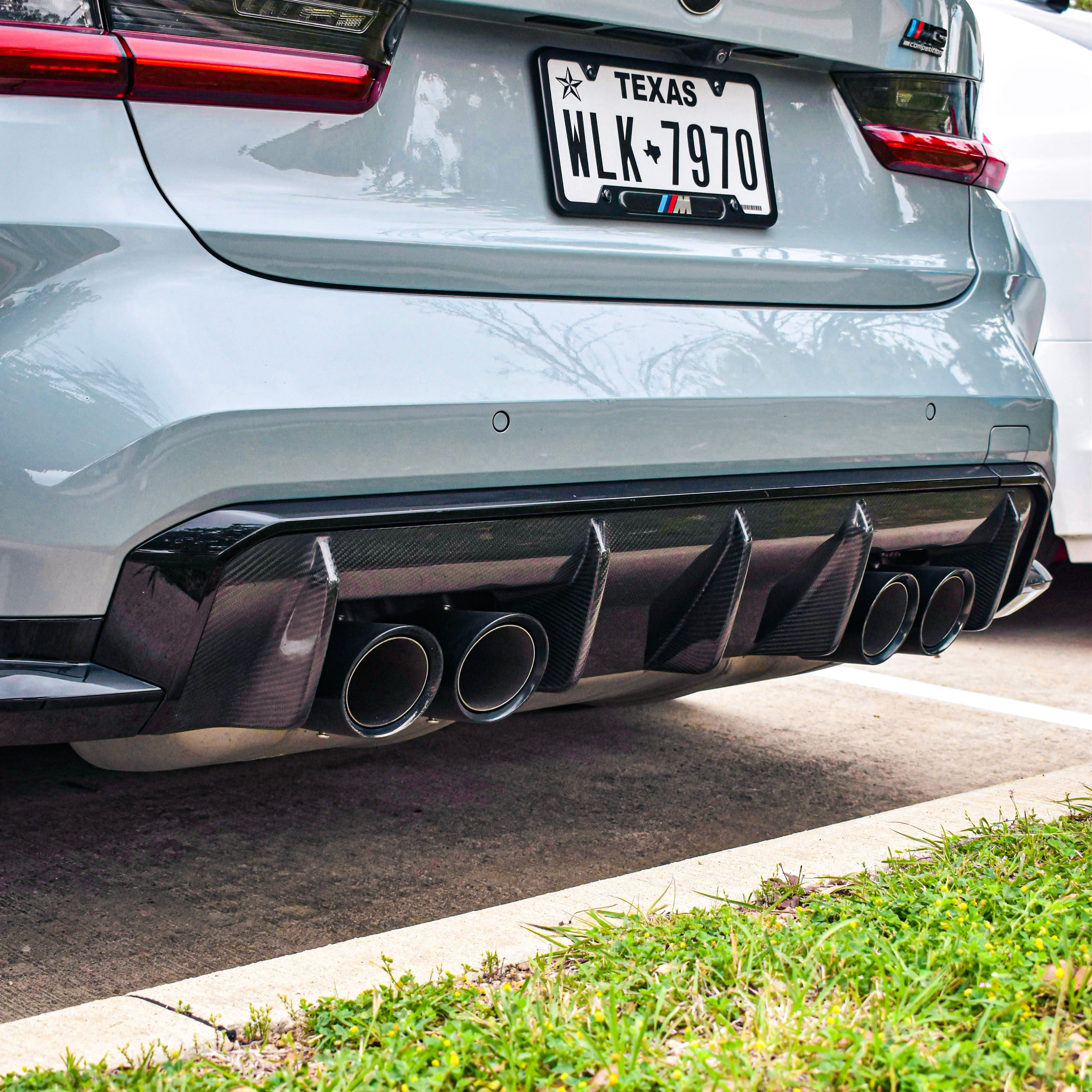 G8x M3/M4 Carbon Fiber OEM Style Rear Diffuser