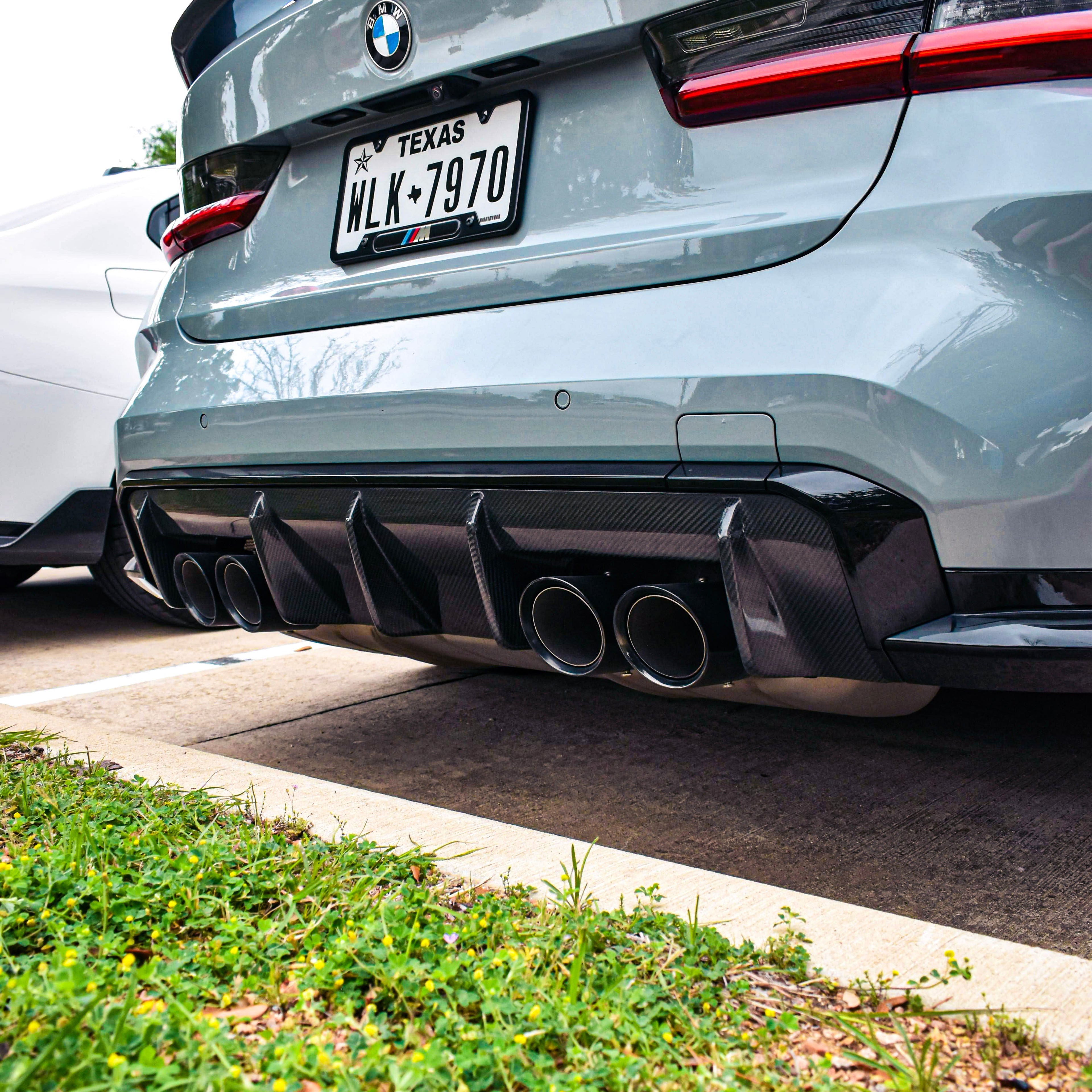 G8x M3/M4 Carbon Fiber OEM Style Rear Diffuser