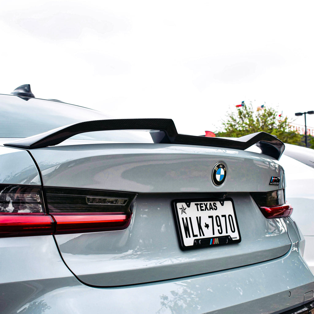 G80/G20 V Style Carbon Fiber Rear Wing