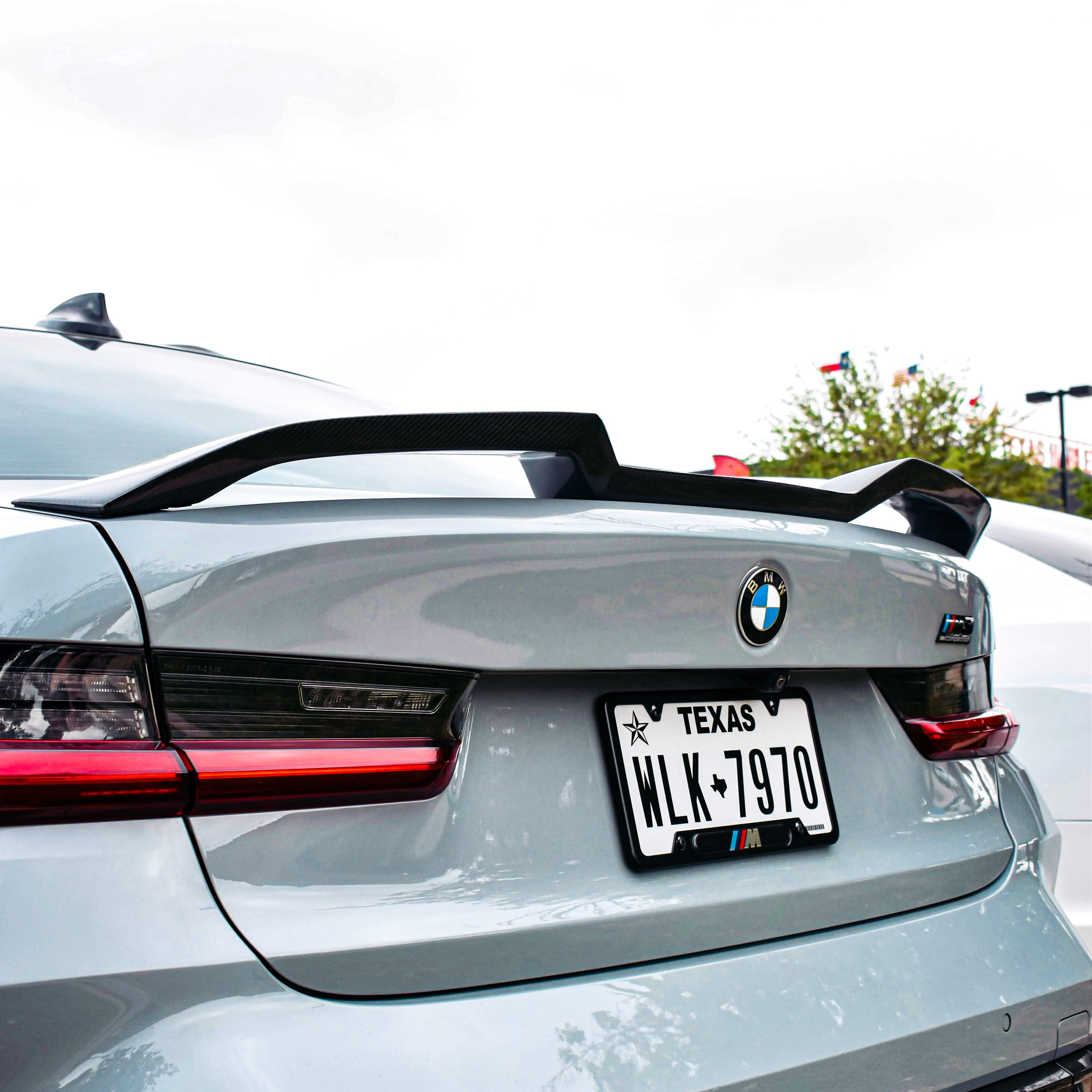 G80/G20 V Style Carbon Fiber Rear Wing