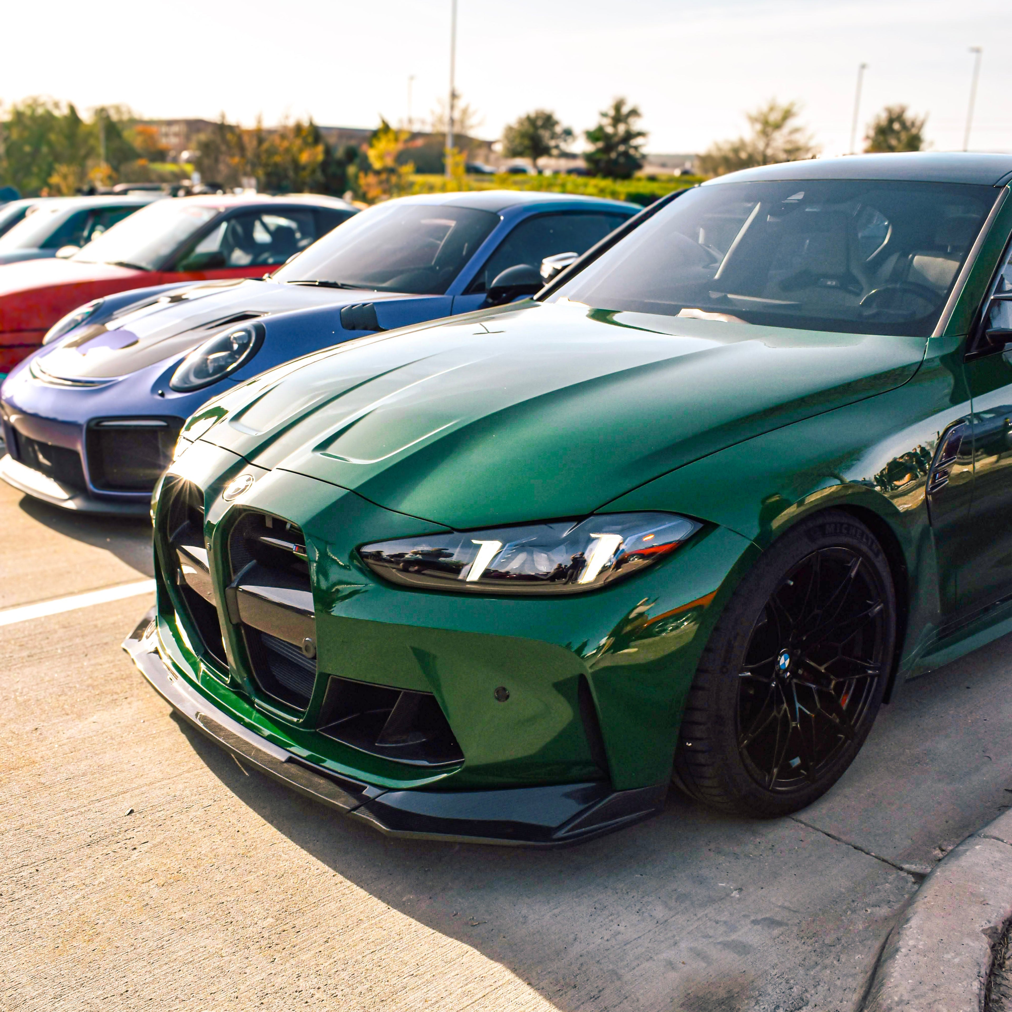 G8x M3/M4 V Style Carbon Fiber Front Lip