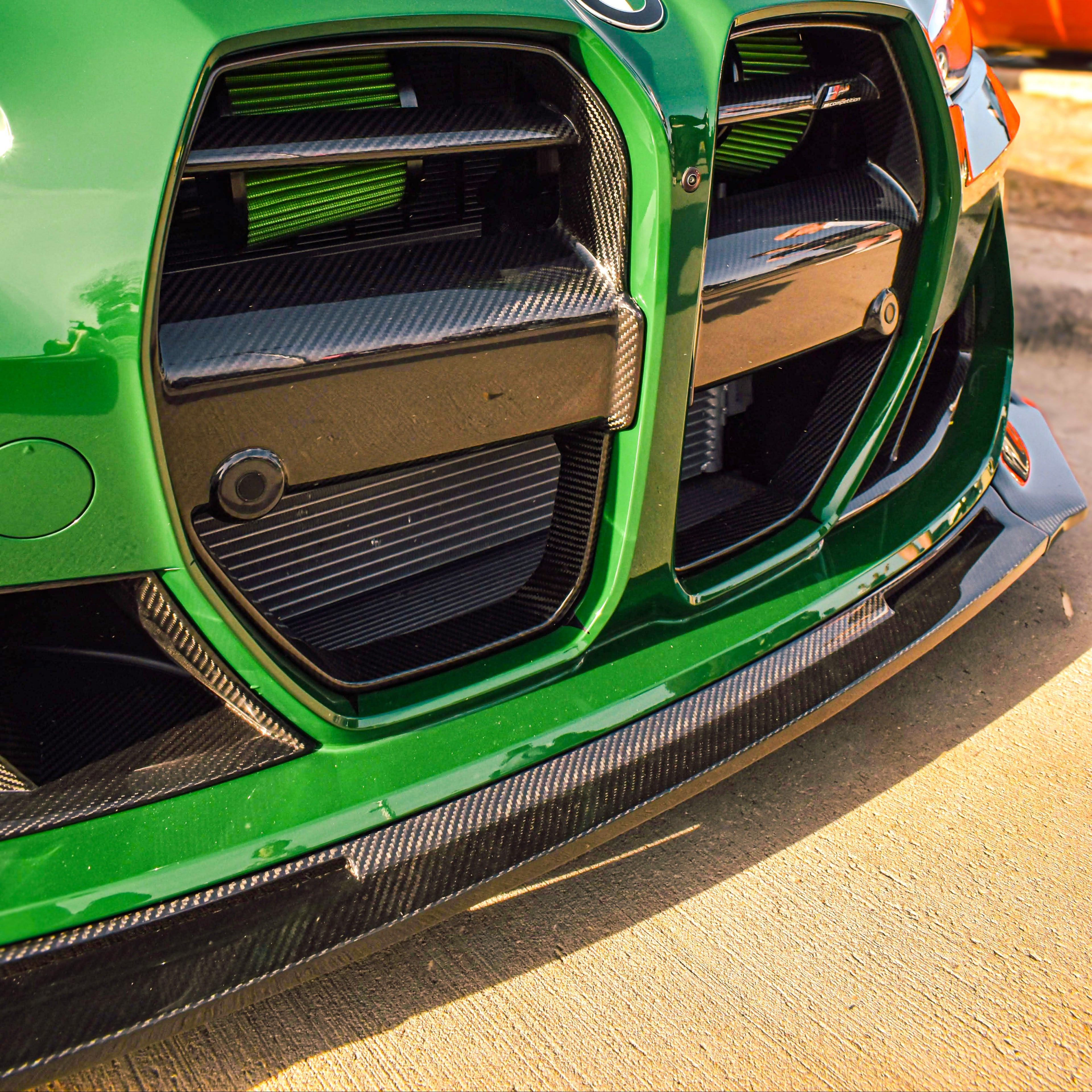 G8x M3/M4 V Style Carbon Fiber Front Lip