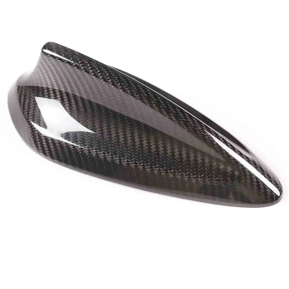 Real Carbon Fiber Shark Fin Antenna Roof Trim Cover Car Exterior Decoration for BMW F30 F15 G01 F80 F82 F87 E90 E92