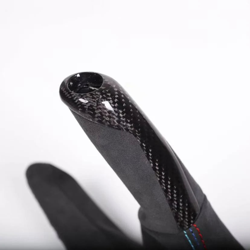 F & E Chassis Carbon Fiber/Alcantara E-Brake & Boot