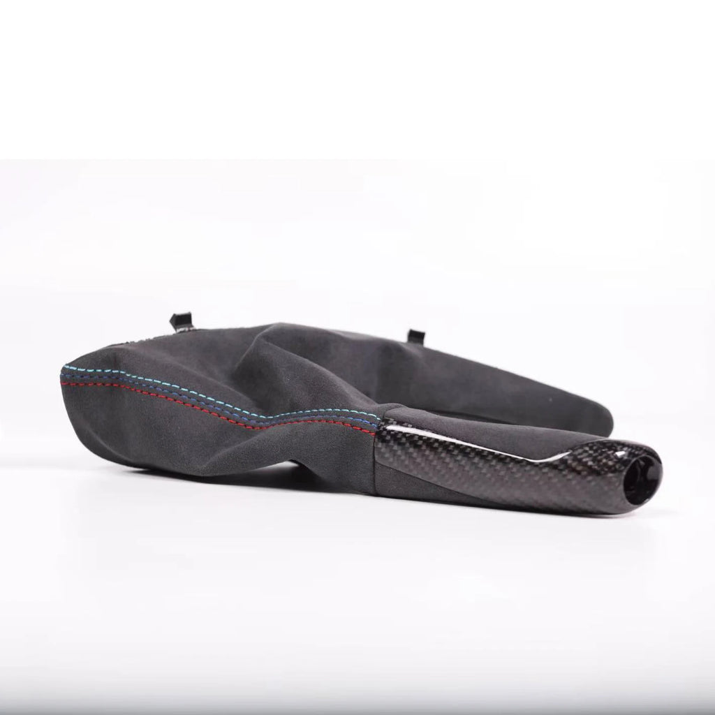 F & E Chassis Carbon Fiber/Alcantara E-Brake & Boot