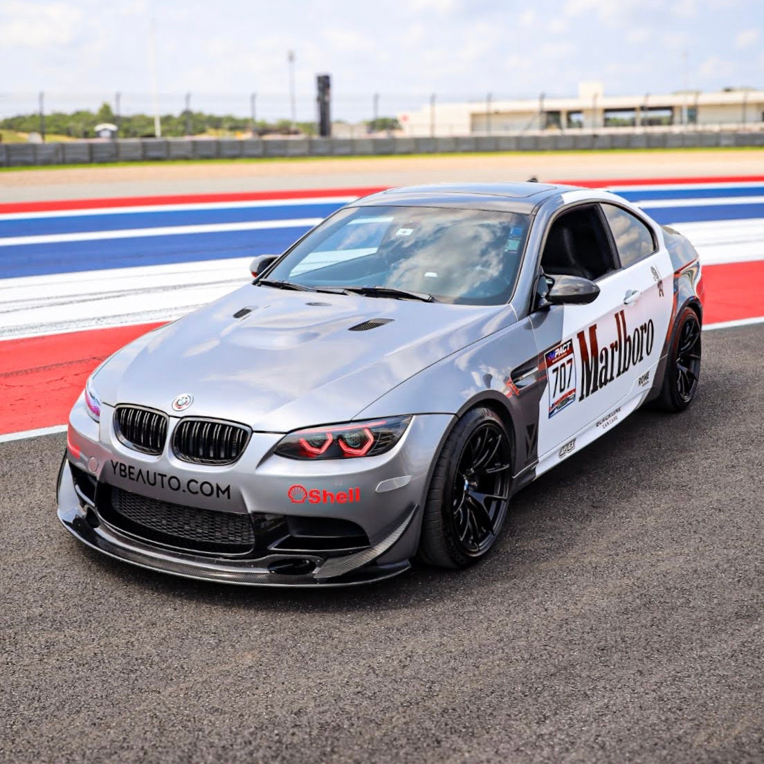 E9x M3 GT4 Style Carbon Fiber Front Lip