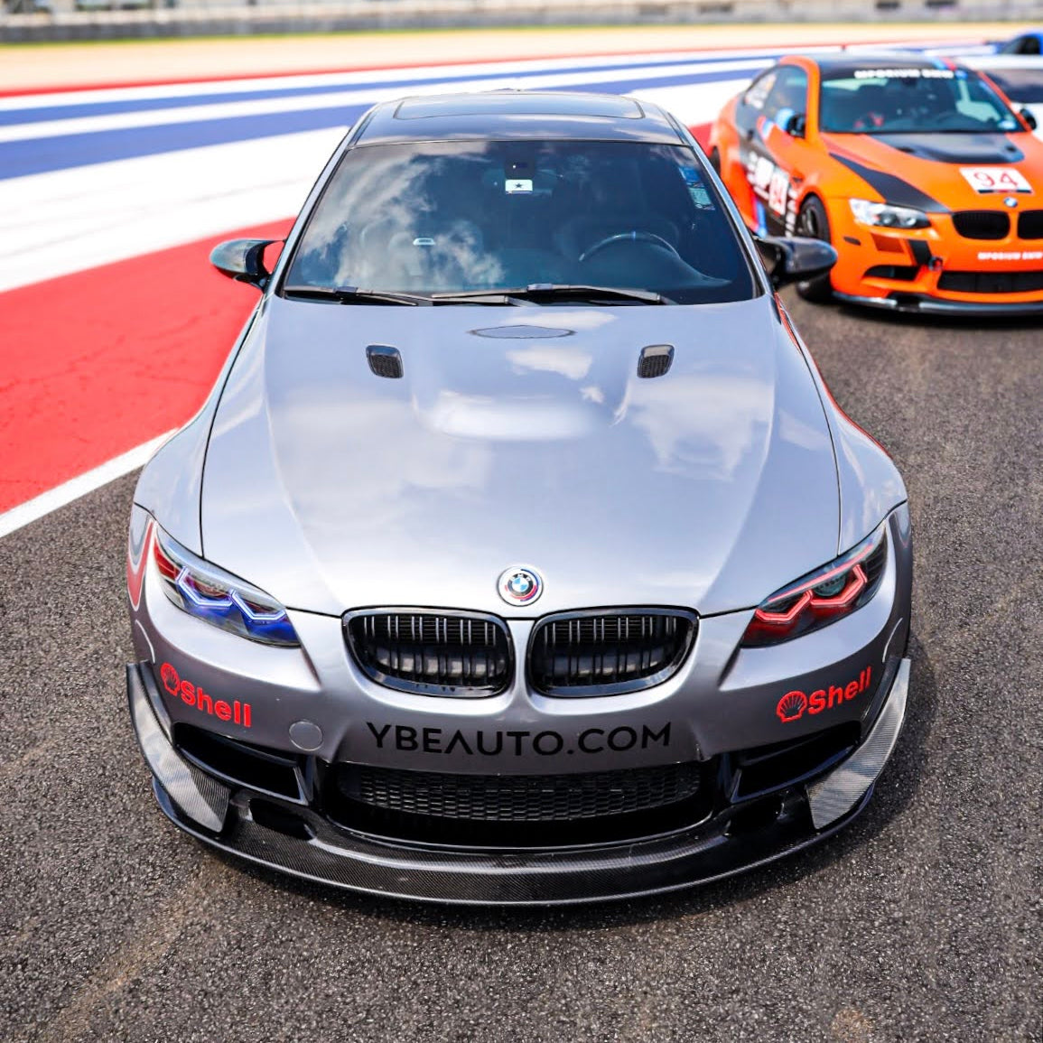 E9x M3 GT4 Style Carbon Fiber Front Lip