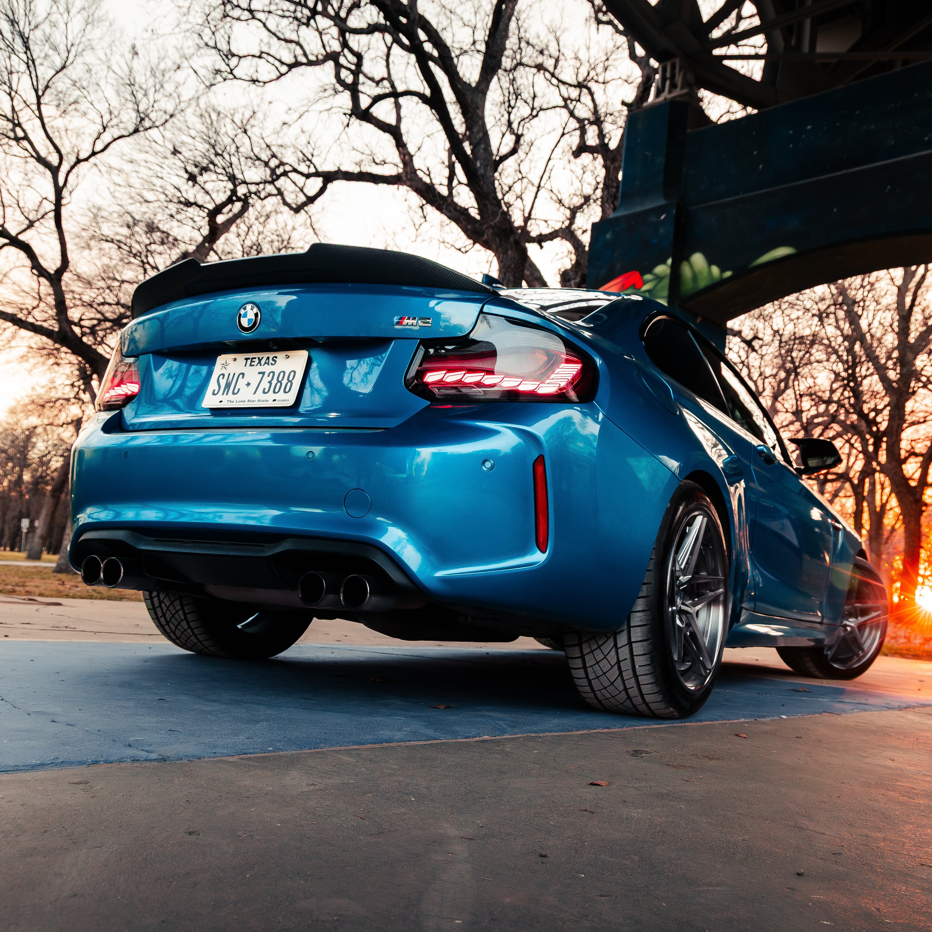 F87 M2/F22 2 Series PSM Style Carbon Fiber Spoiler