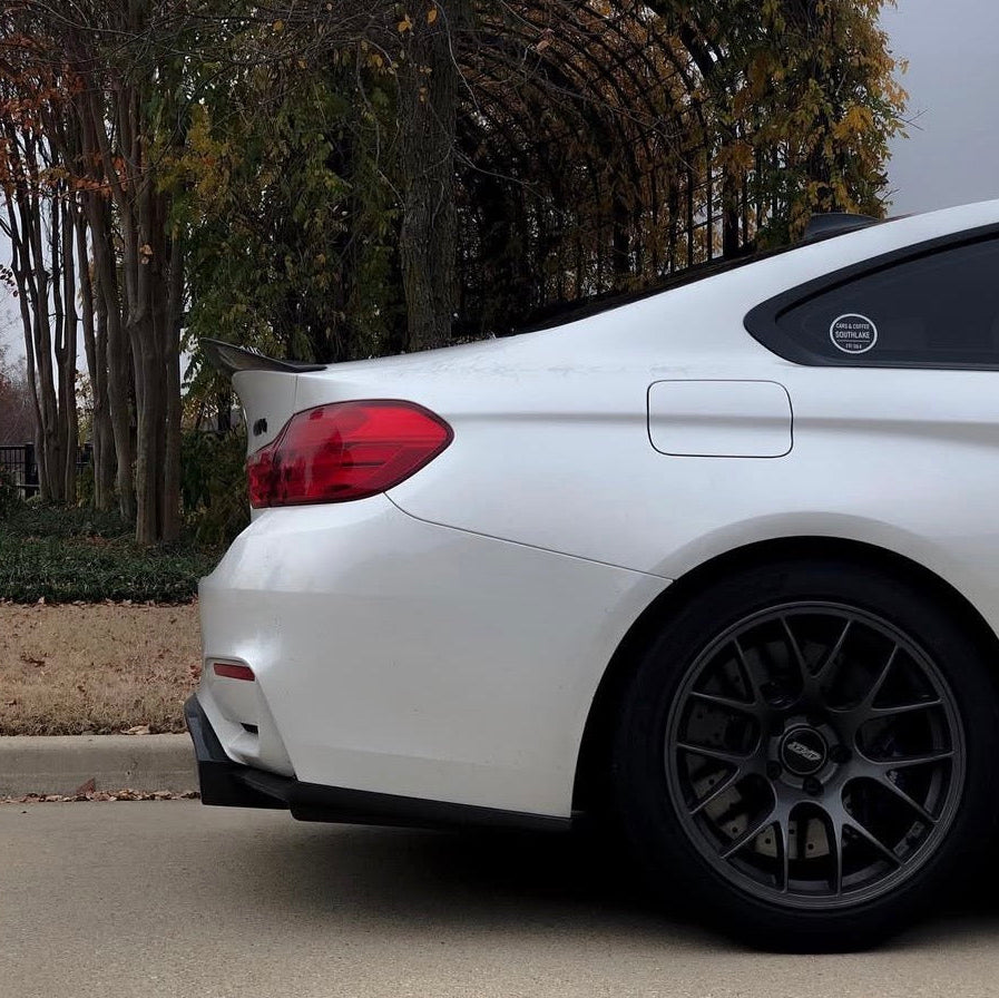F82 M4 PSM Style Carbon Fiber High Kick Trunk Spoiler