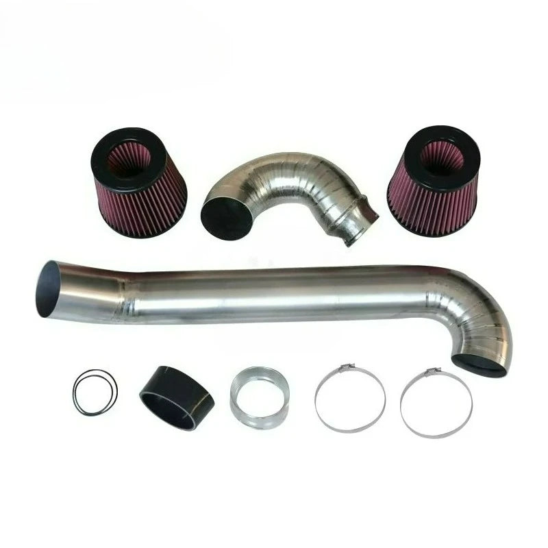 G8x M3/M4 Raw Silver Titanium High Flow Intakes