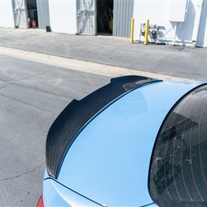 F30/F80 PSM Style Carbon Fiber High Kick Trunk Spoiler