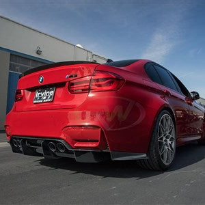 F8x M3/M4 PSM Style Carbon Fiber 4PC Diffuser