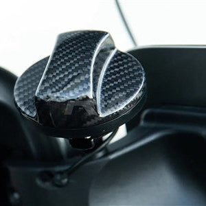 Carbon Fiber BMW MP Fuel Cap Cover