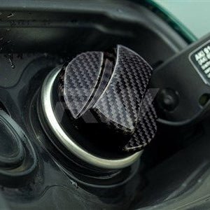 Carbon Fiber BMW MP Fuel Cap Cover