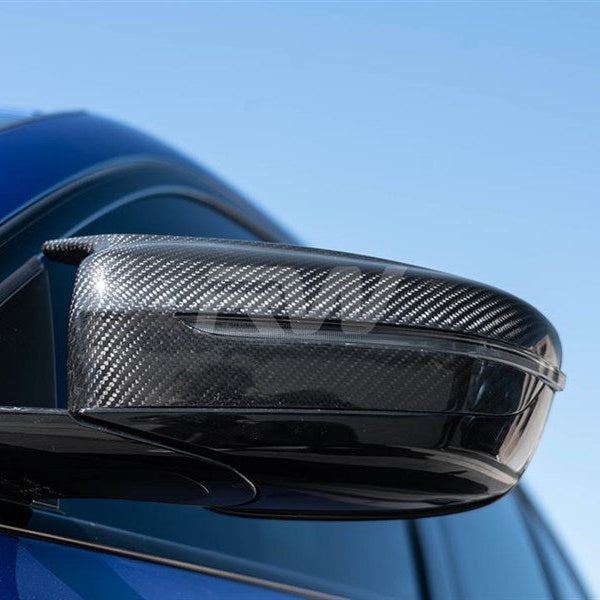 G2x M Style Carbon Fiber Mirror Cap Replacements