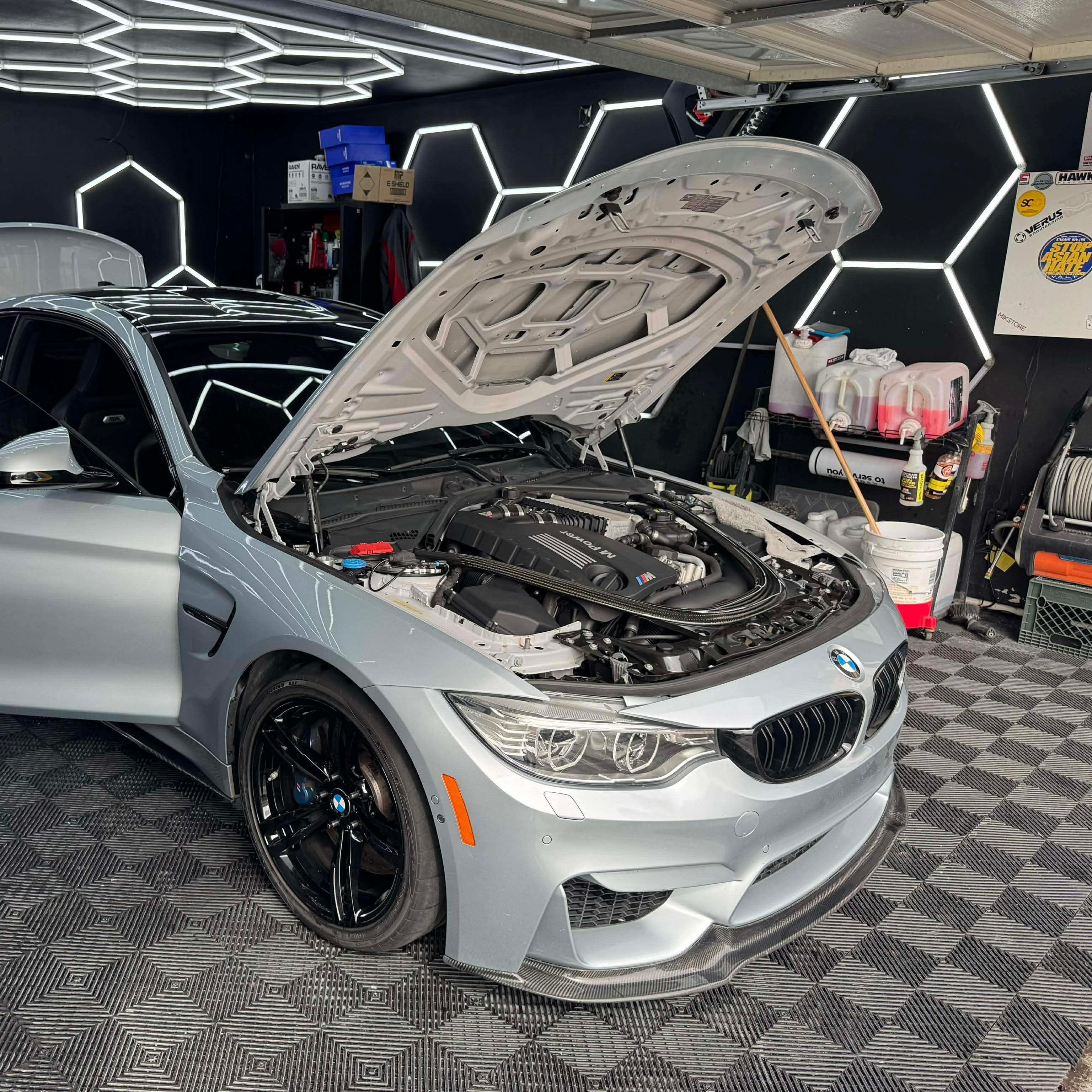 F8x M3/M4 Carbon Fiber V Style Front Lip