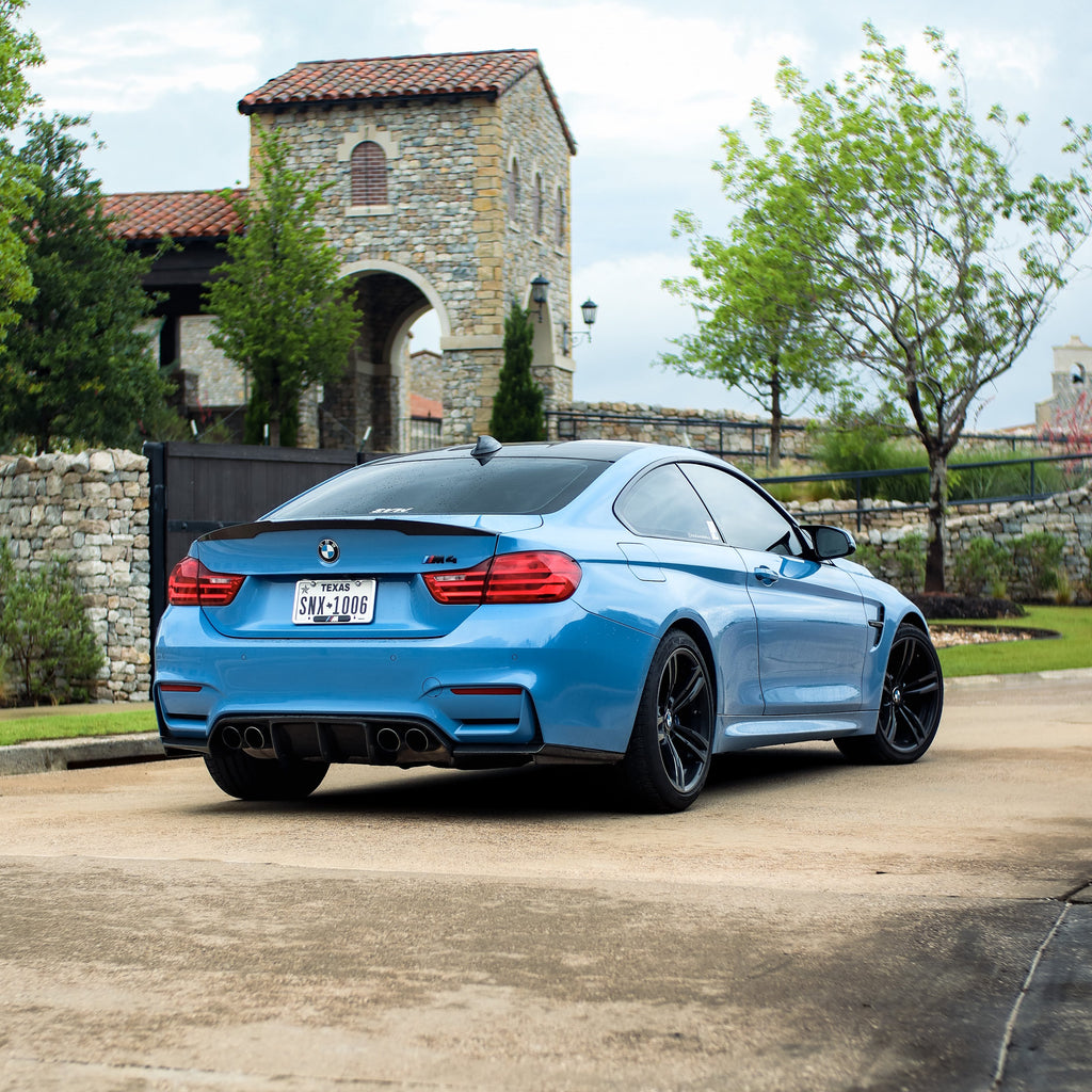 BMW F8x M3/M4 Carbon Fiber V Style Rear Diffuser