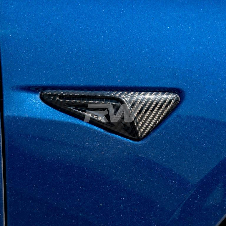 Model 3/Y Carbon Fiber V2 Fender Trims