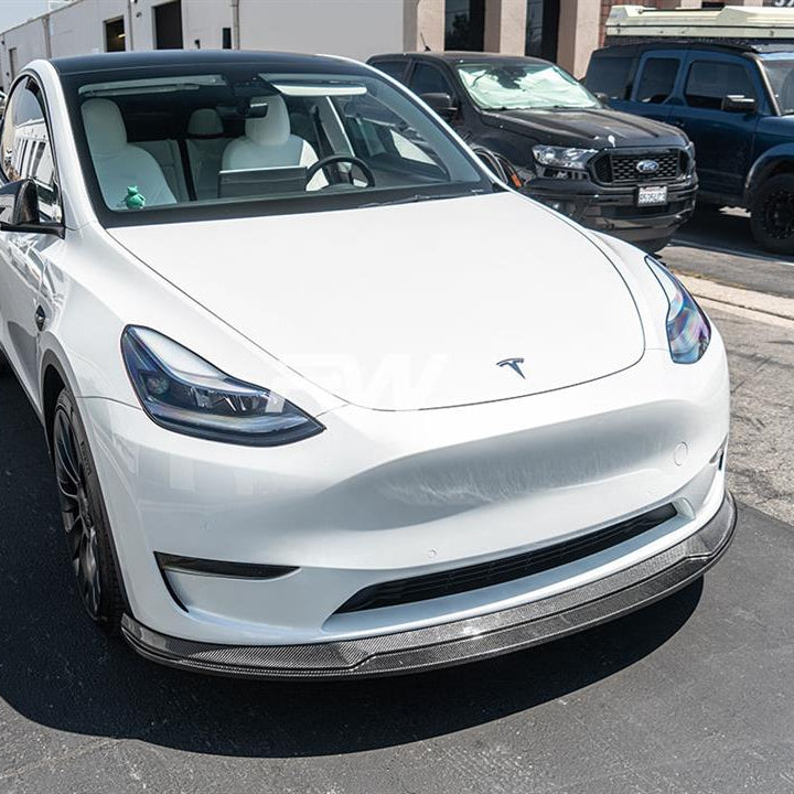 Model Y Carbon Fiber Front Lip