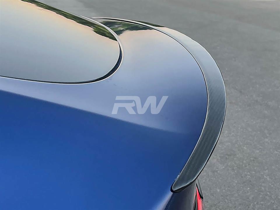Model Y OEM Style Carbon Trunk Spoiler